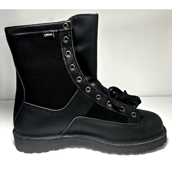 Danner Men Acadia 8 Inch 21210 Black Leather Lace-Up Boots Size 12 wide - Picture 4 of 10